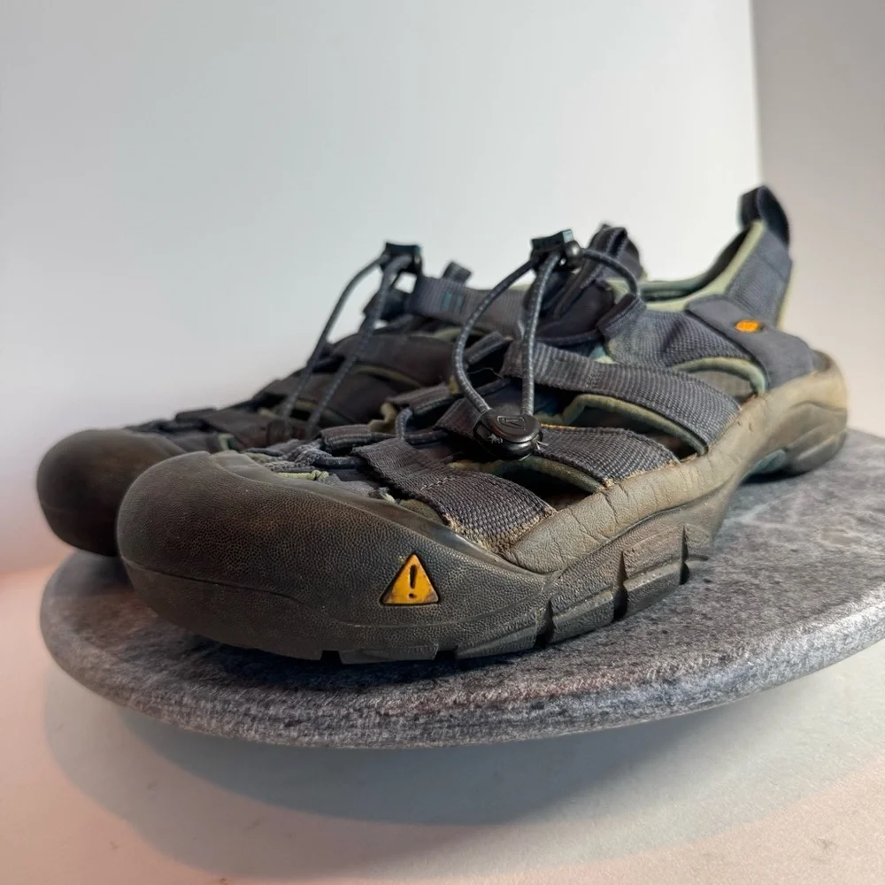 Keen Navy Blue Grey Black Newport 2 Sandals Shoes 11.5 Mens
